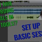 Recording Vocals Basic Pro Tools Session Setup 1