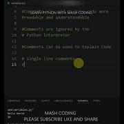 Python Comments