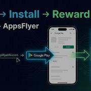 Отложенная глубокая ссылка Flutter AppsFlyer за 4 минуты Демонстрация вознаграждения из бра