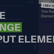 DevTips Daily The HTML Range Input Type