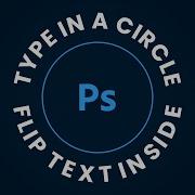 Изгибаем текст по кругу в Photoshop