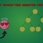 Binary Search Tree Animation Video