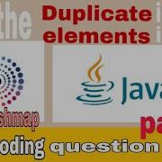 Finding Duplicate Elements In Array In Java Using Hashmap Wipro Coding Question