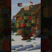 Minecraft Christmas Tree Timelapse Shorts
