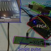 Generate Clock With FPGA And Single Clock Stepping An ATmega