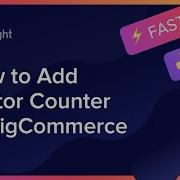 How To Add Visitor Counter App To BigCommerce