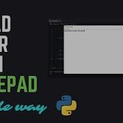 Build Your Own Notepad Simple Way Python Learn With Esprit