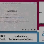 GovHack International Open Data Day Trivia Night