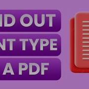 Find Out Font Type Of Any PDF File With Adobe Acrobat AUR TechTips