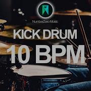 Kick Drum 4 4 Metronome 10 BPM