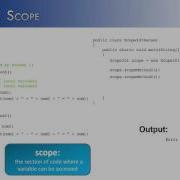 Classes Part 10 Scope Java
