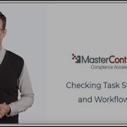 MasterControl Checking Tasks Status And Workflows