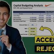 Capital Budgeting NPV IRR Payback MUST KNOW For Finance Roles
