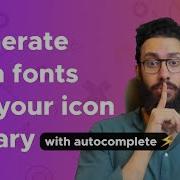 Generate Your Own Icon Font With Autocompleting Icons