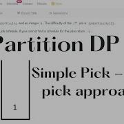 1335 Minimum Difficulty Of A Job Schedule Leetcode Dynamic Programming Partition Dp