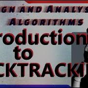 Introduction To Backtracking DAA By Studies Studio