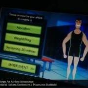 Design An Athlete Touch Screen Interactive Demo