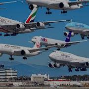 LOS ANGELES LAX Airport Plane Spotting Aircraft Flight Route Information Subtitles Part 20