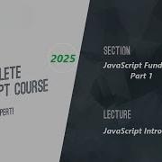 Learn JavaScript Introduction To JavaScript Part 2 Jonas Schmedtmann