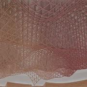 Grasshopper Ceiling Design That Suspends A Curved Surface With Undulations Data Download Available