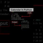 Create A Calendar In Python Easy Tutorial
