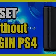 How To Factory Reset PS4 Without Signing In Or PASSWORD Fast Tutorial
