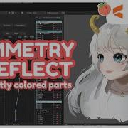 Учебник Live2D как копировать и отражать асимметричные слои детали