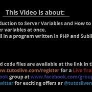 PHP Server Variables Part I