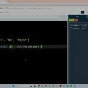 Python Magic 8 Ball