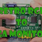 Atari ST Retro Scan Doubler HD9800 GBS8200