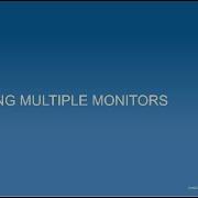Handling Multiple Monitors In Your Program