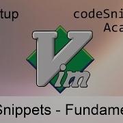 Vim Tutorial 00 Setup Intro Opening Files With Vim Vim Snippets