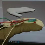 VR Glove Test Linear Hall Effect Sensor