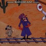 Dick Dastardly Gets Hit By A Train