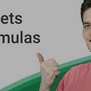 Google Sheets Formulas Tutorial