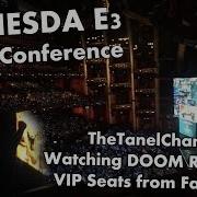 Me At Bethesda E3 2015 Press Conference Watching DOOM Revealed 1080p HD