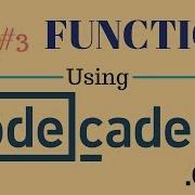 Function With Codecademy Com Python 3 Series Of Basics 14