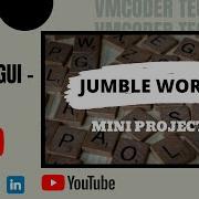 How To Make Jumble Words Using Tkinter In Python On Live Project