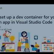 Set Up A Dev Container For Your Python App In Visual Studio Code