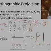 Computer Graphics Viewing Transformations