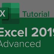 Excel 2019 Advanced Tutorial