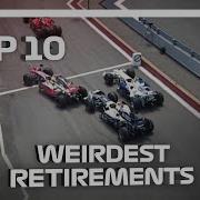 Top 10 Weirdest Race Retirements In F1