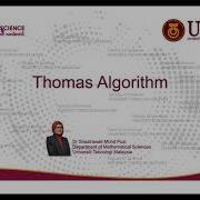 Thomas Algorithm