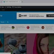 Category Menu Setup Herald WordPress Theme
