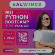 Free Python Bootcamp Kalwings November 1st To 5th