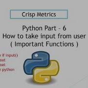 How To Take Input From User In Python Input Int Float Eval