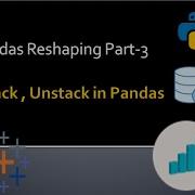 Stack Unstack In Pandas Reshaping Data Science