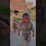 Homeless Hungry Boy