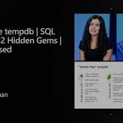 Hands Free Tempdb SQL Server 2022 Hidden Gems Data Exposed
