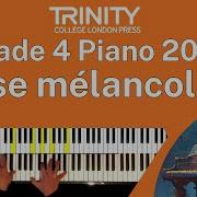 TRINITY Grade 4 Piano 2023 Valse Mélancolique No 11 From 12 Albumblätter Op 16 Maykapar